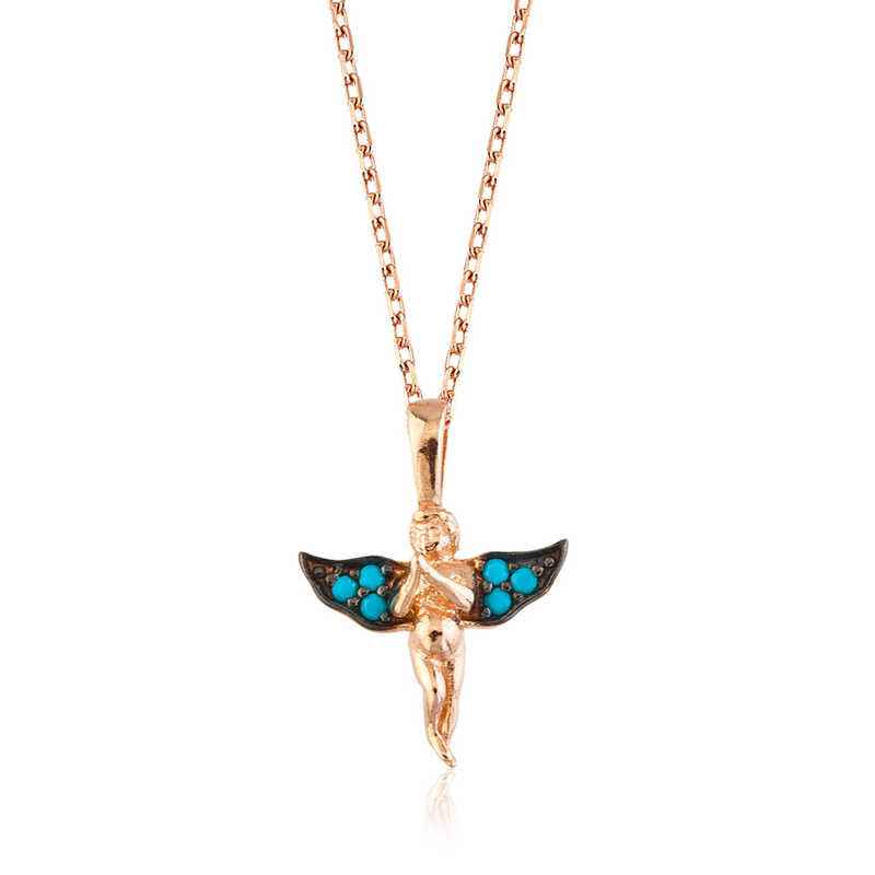 Angel Women's Silver Necklace