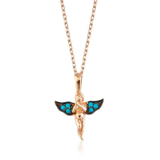 Angel Women's Silver Necklace
