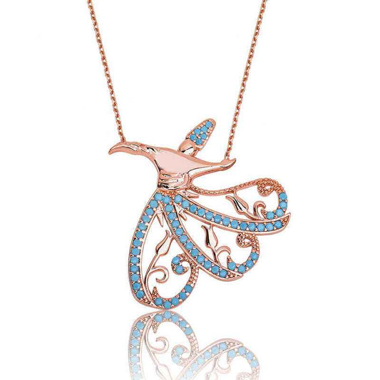 Whirling Dervish Women's Silver Necklace
