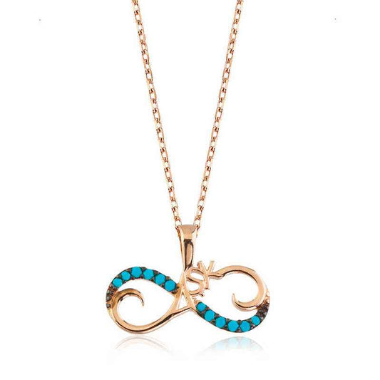 Eternal Love Women's Silver Necklace