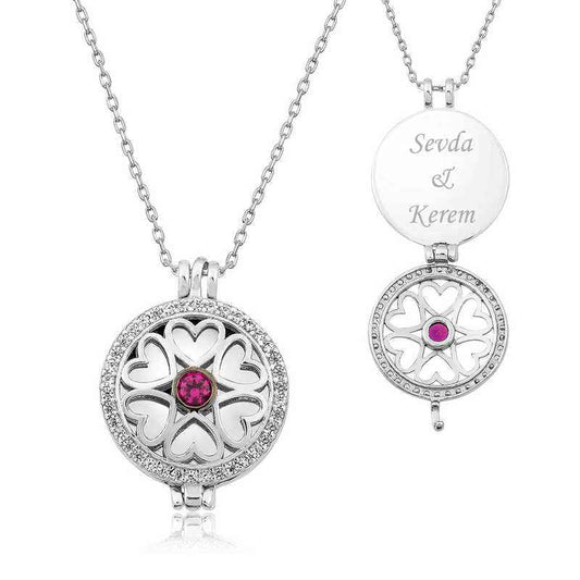 Secret Love Silver Necklace