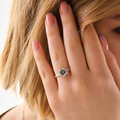 Rose Women's Silver Ring