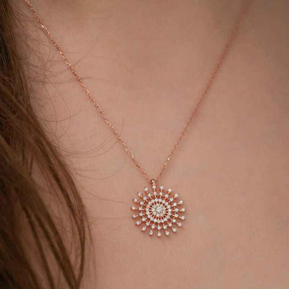 Sun Silver Pendant