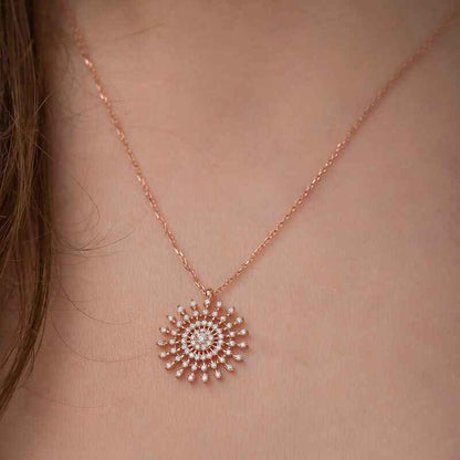 Sun Silver Pendant