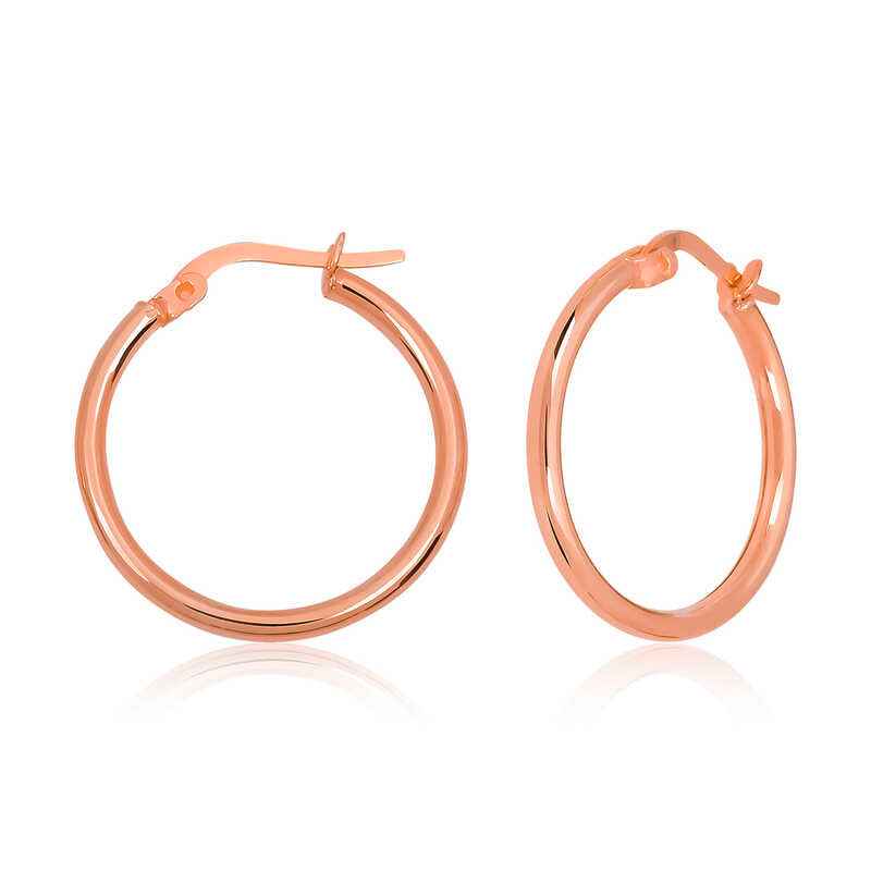 Women's Silver Hoop Earrings