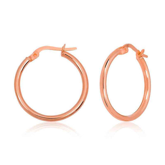 Women's Silver Hoop Earrings