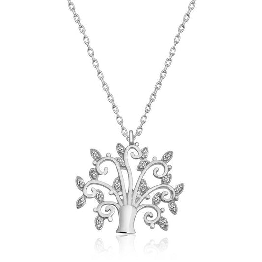 Tree of Life Women's Silver Necklace