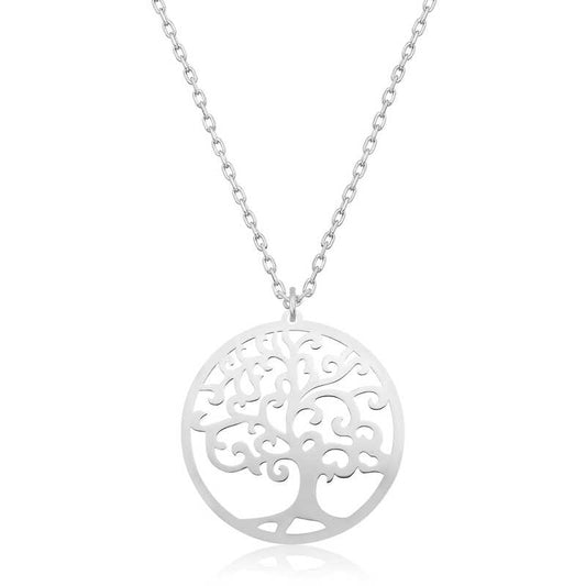 Collier en argent pour femme Arbre de vie