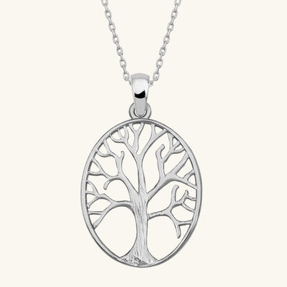 Tree of Life Women's Silver Necklace