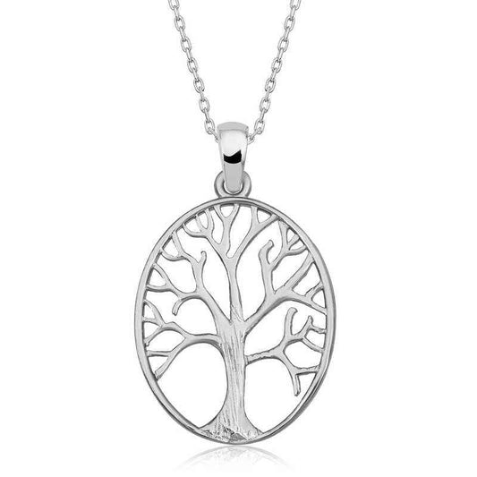 Tree of Life Women's Silver Necklace