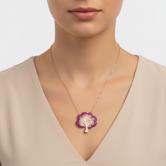 Tree of Life Women's Silver Necklace