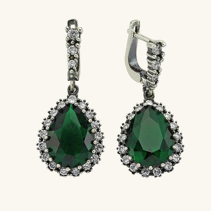 Hurrem Sultan Women's Silver Earrings