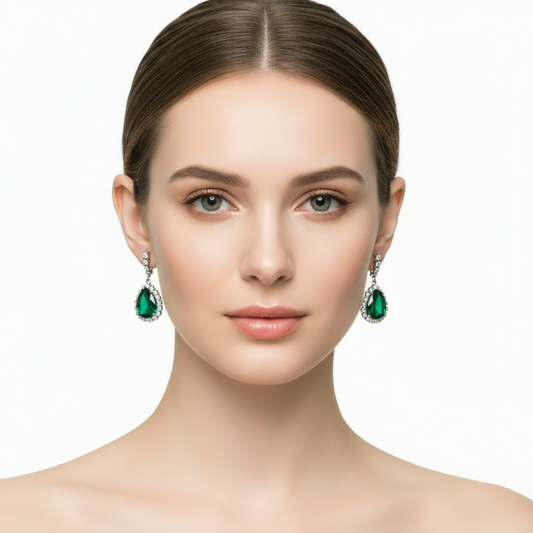 Hurrem Sultan Women's Silver Earrings