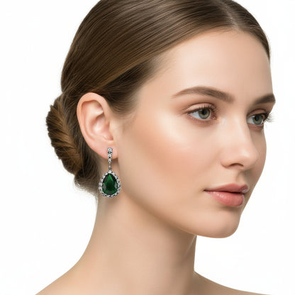 Hurrem Sultan Women's Silver Earrings