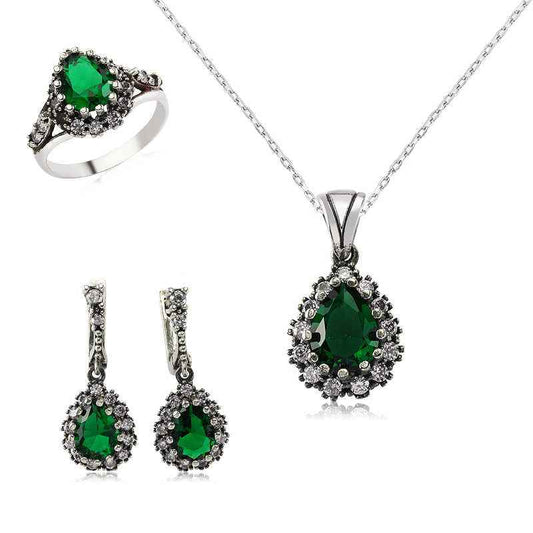 Hürrem Sultan Women's Silver Set