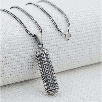 Openable Locket Case Silver Necklace