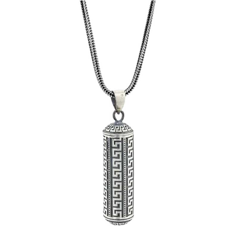 Openable Locket Case Silver Necklace