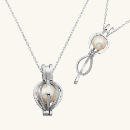 Pearl Women's Silver Necklace