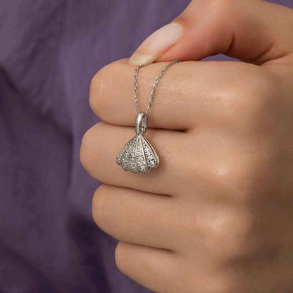 Pearl Oyster Women's Silver Necklace