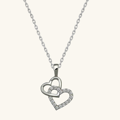 Heart Women's Silver Necklace
