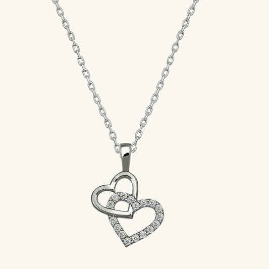 Heart Women's Silver Necklace