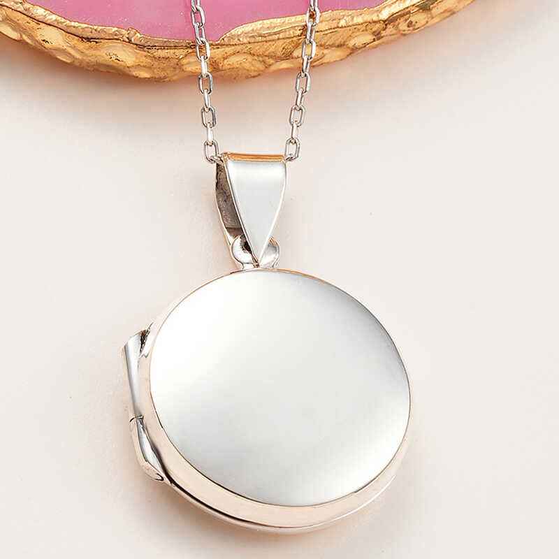 Locket Women's Silver Necklace