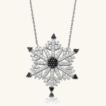 Snowflake Women's Silver Necklace