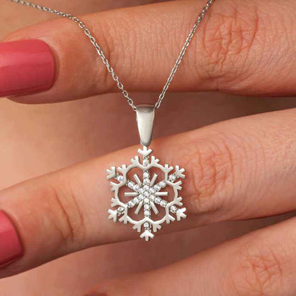 Snowflake Women's Silver Necklace