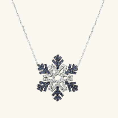 Snowflake Women's Silver Necklace