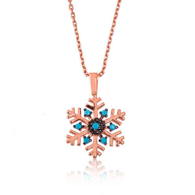 Snowflake Women's Silver Necklace