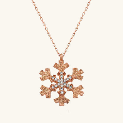 Snowflake Women's Silver Necklace