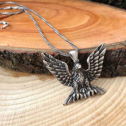 Eagle Men's Silver Pendant