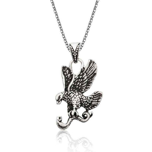 Eagle Men's Silver Pendant