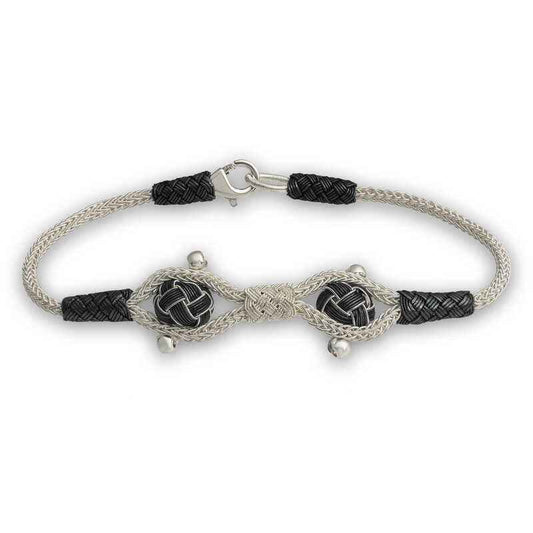 Kazaziye Knit Silver Bracelet