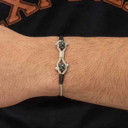 Kazaziye Knit Silver Bracelet