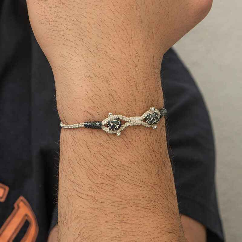 Kazaziye Knit Silver Bracelet