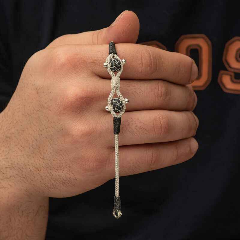Kazaziye Knit Silver Bracelet