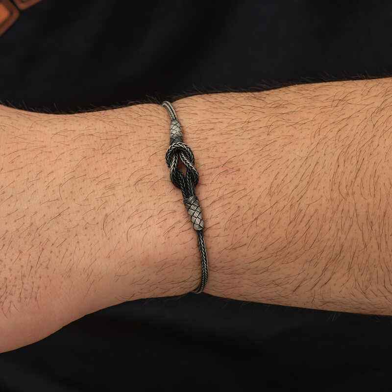 Knot Kazaziye Silver Bracelet