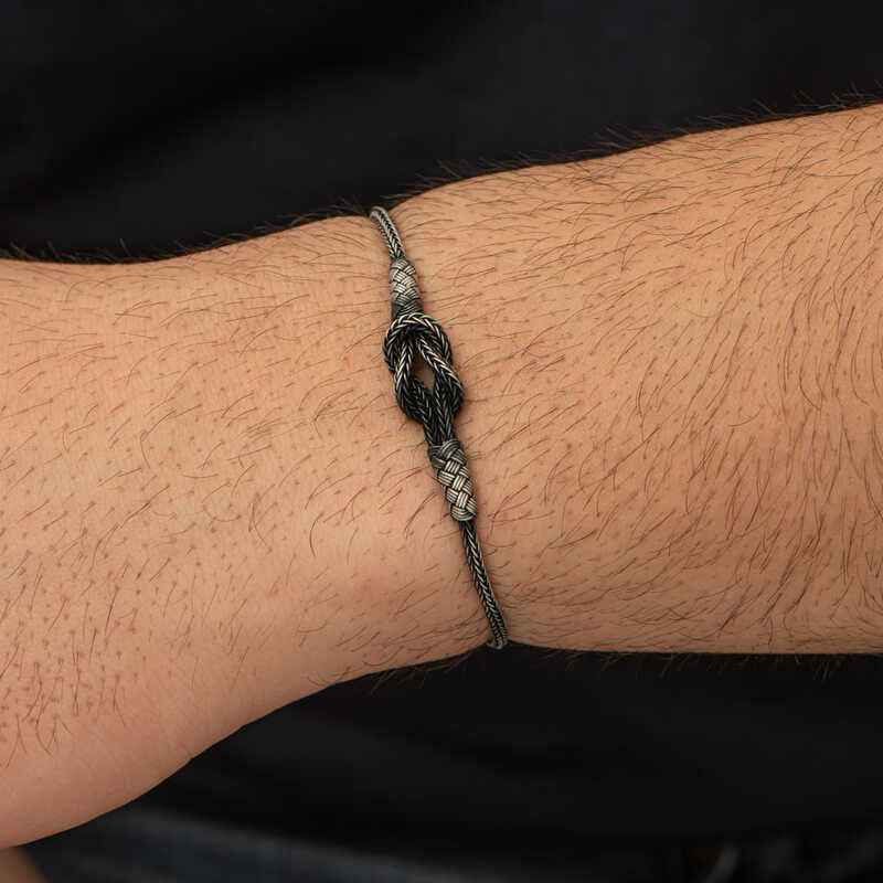 Knot Kazaziye Silver Bracelet