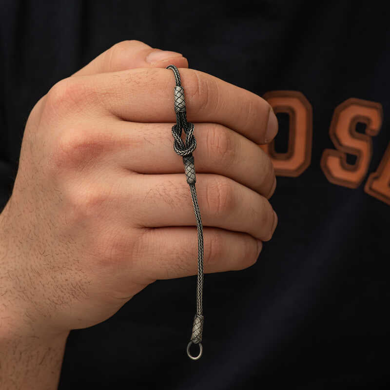 Bracelet en argent Knot Kazaz Wire Art