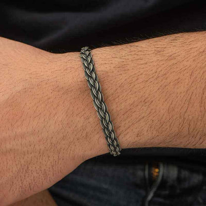 Kazaziye Knit Silver Bracelet