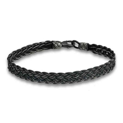 Kazaziye Knit Silver Bracelet