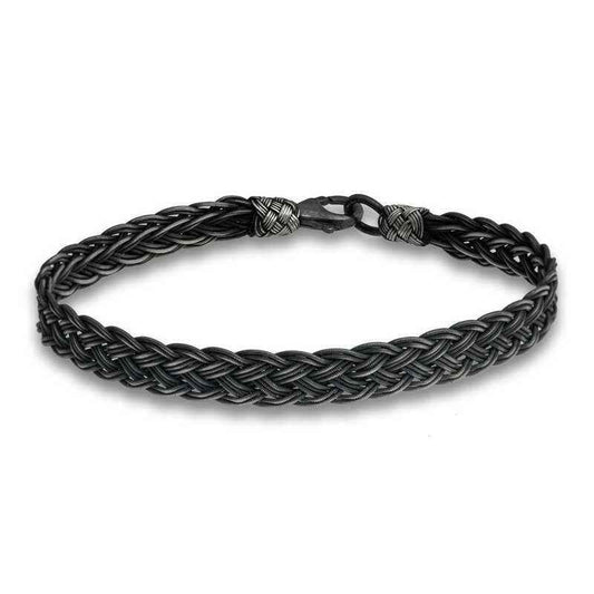 Kazaziye Knit Silver Bracelet
