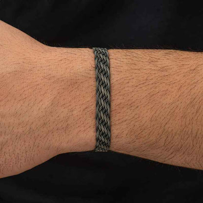 Kazaziye Knit Silver Bracelet