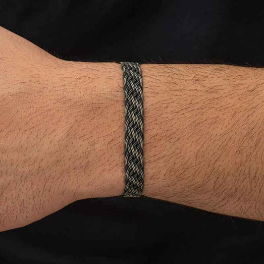 Kazaziye Knit Silver Bracelet