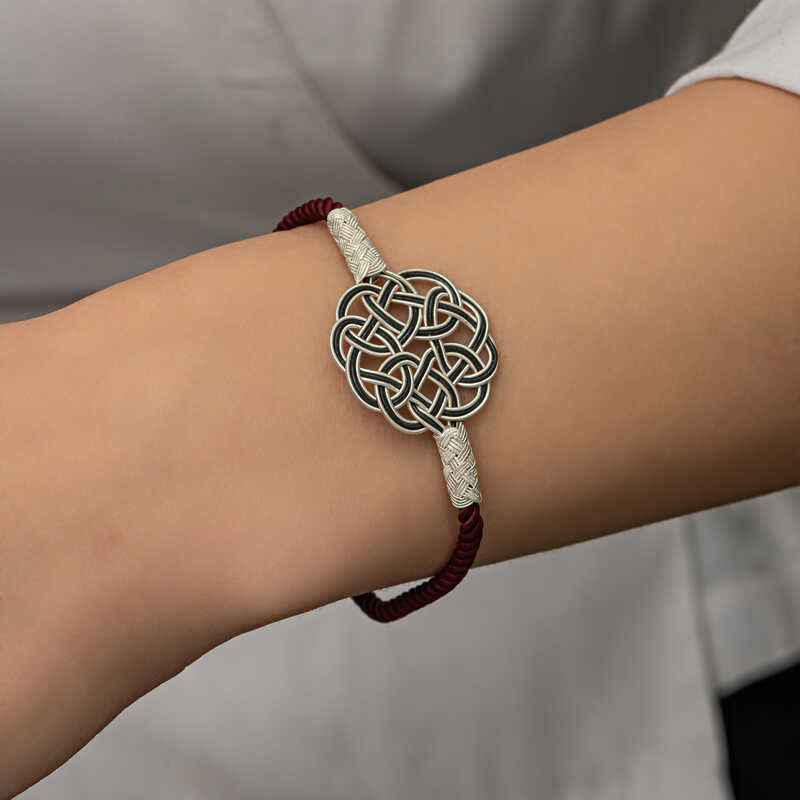 Kazaziye Knit Silver Bracelet