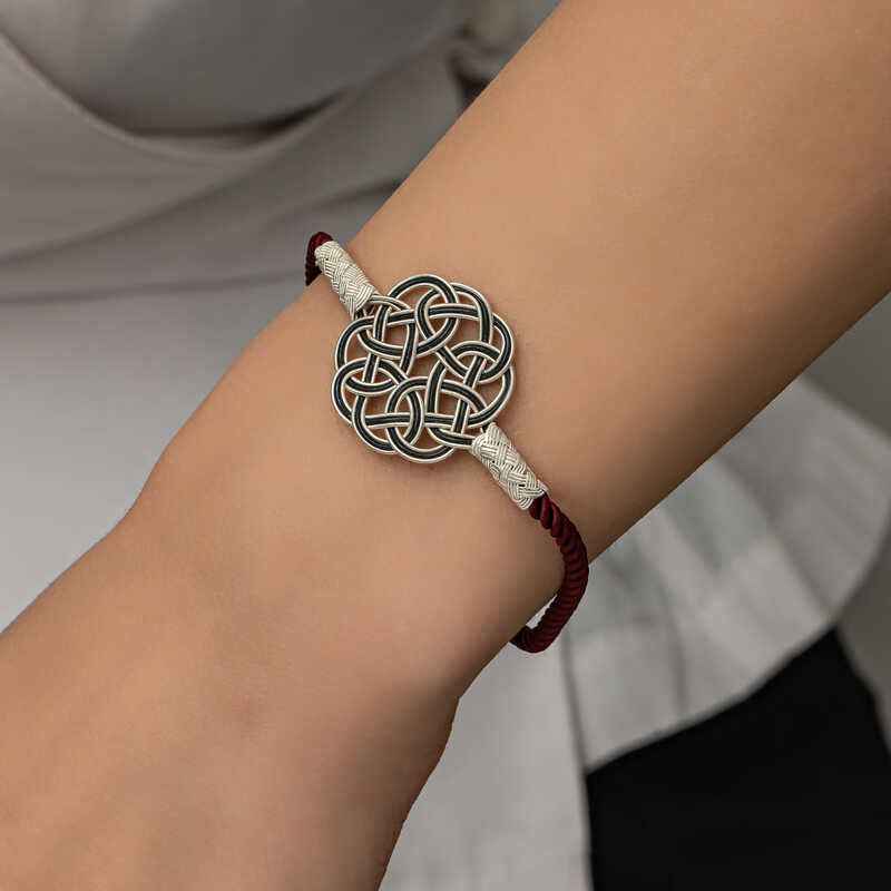 Kazaziye Knit Silver Bracelet