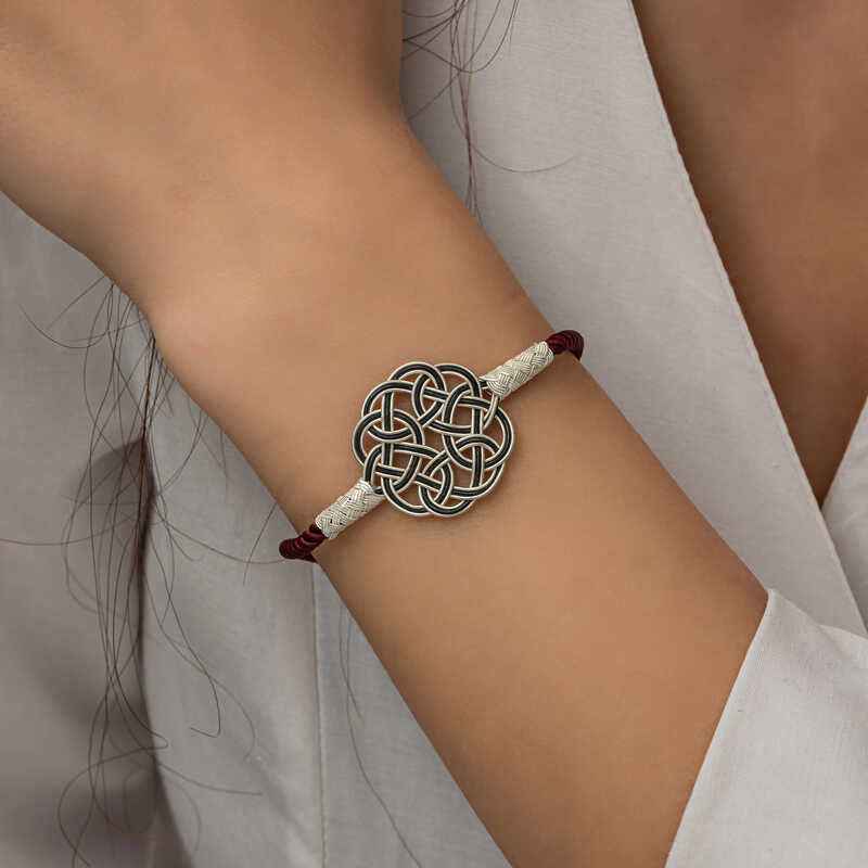 Kazaziye Knit Silver Bracelet