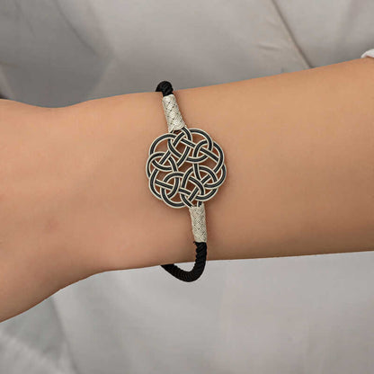 Bracelet en argent tricoté Kazaz Wire Art