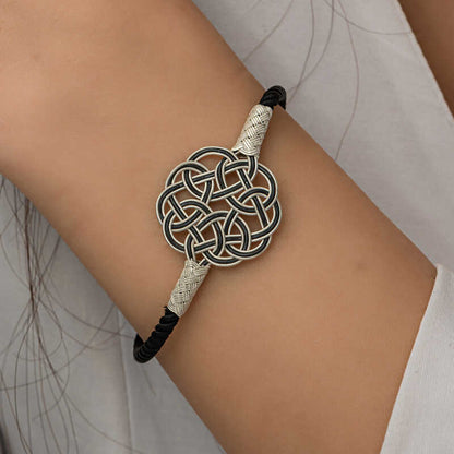 Bracelet en argent tricoté Kazaz Wire Art